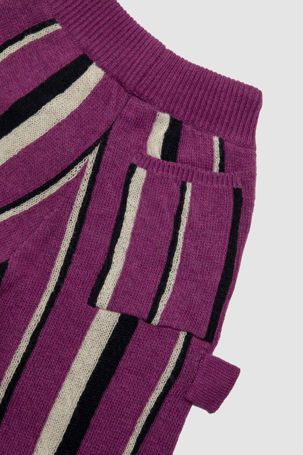 Purple Knitwear Trousers
