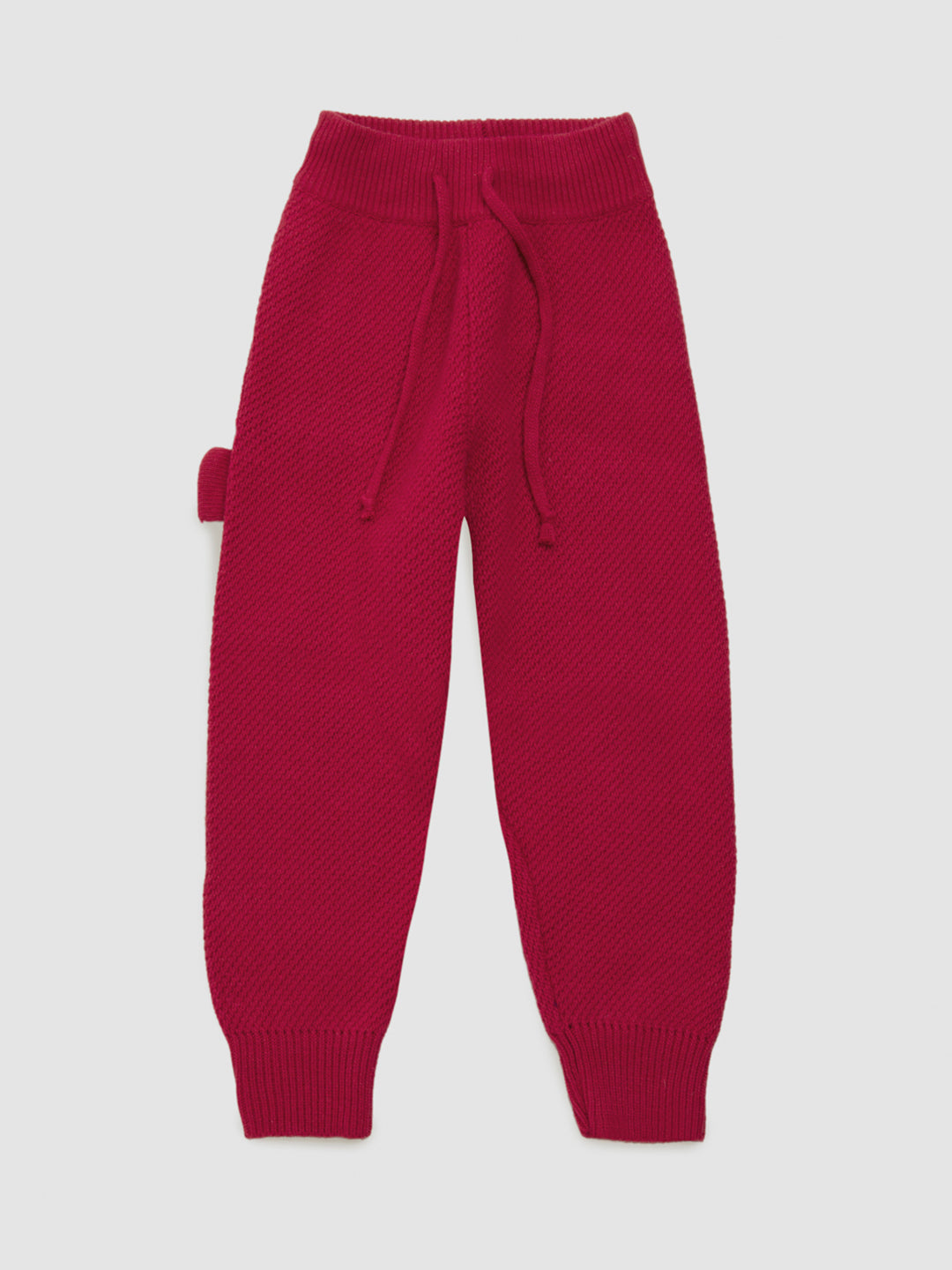 Pink Knitwear Trousers
